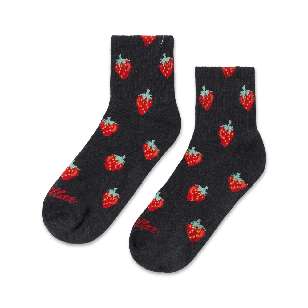 STRAWBERRY-PITCH BLACK HEATHER